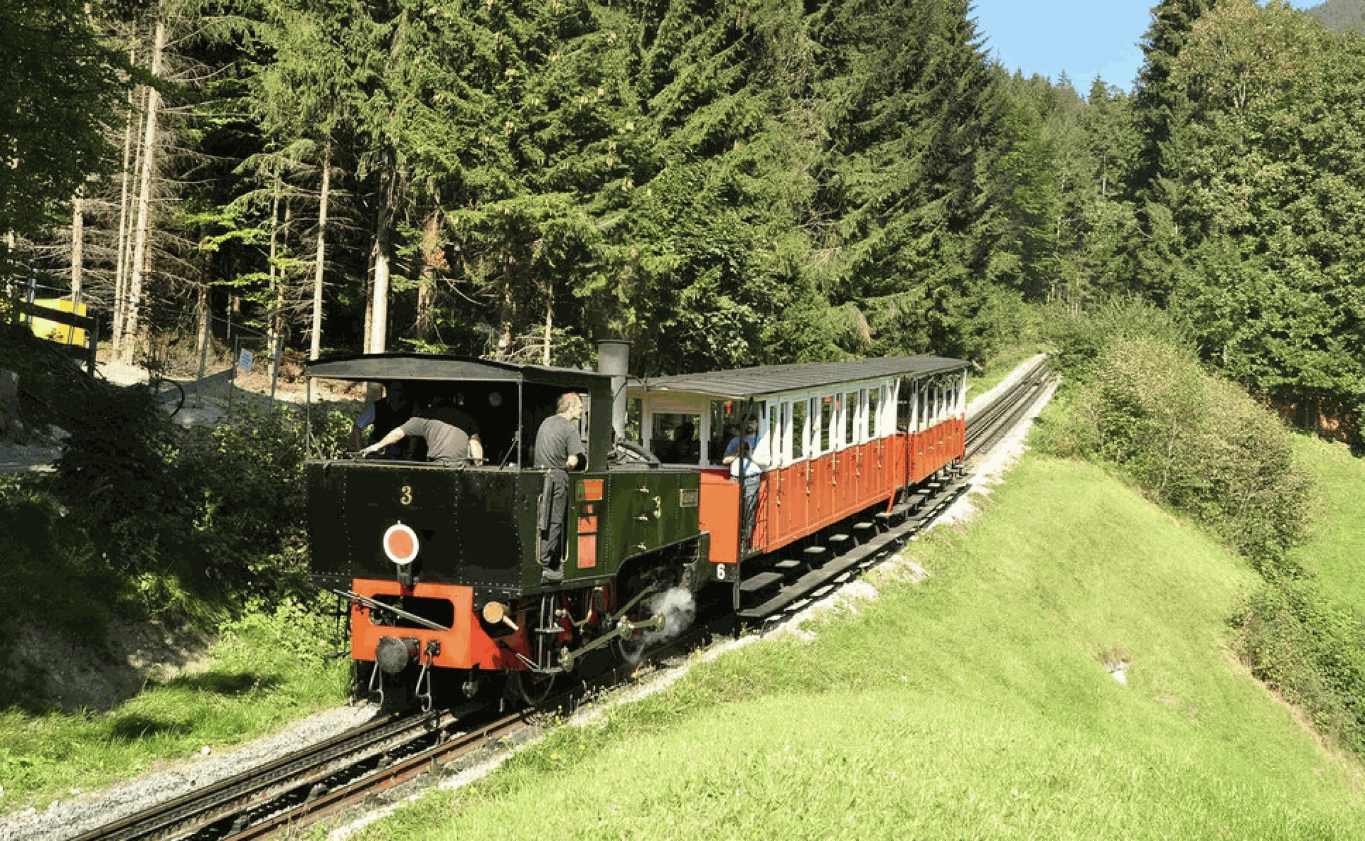 Achenseebahn steam train