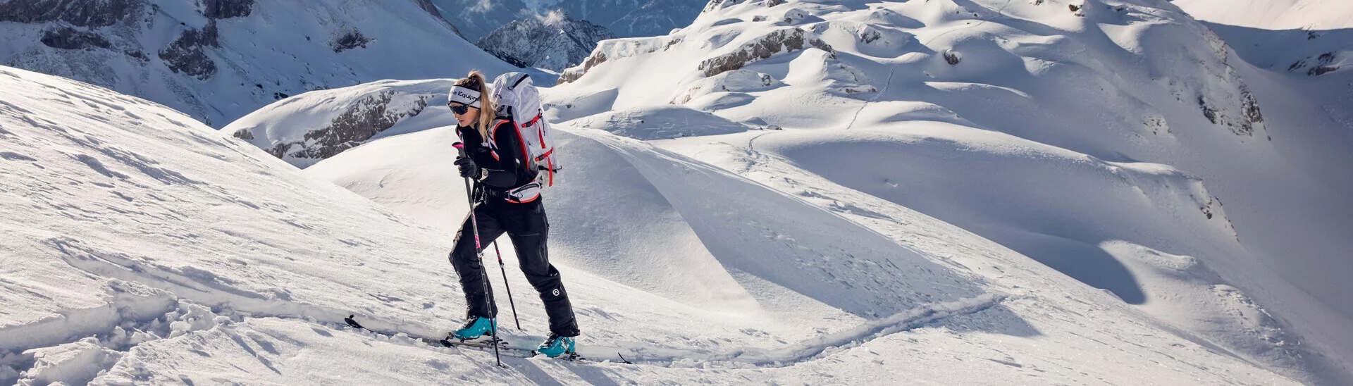 Ski touring in the Rofan mountains